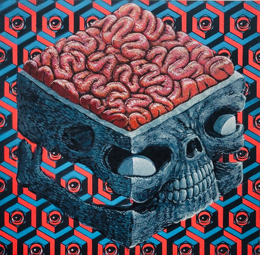 killer Napkins X @EYEZ C👁LLAB👁RATE Painting