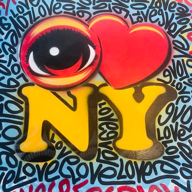 Renda writer X @EYEZ C👁LLAB👁RATE Painting