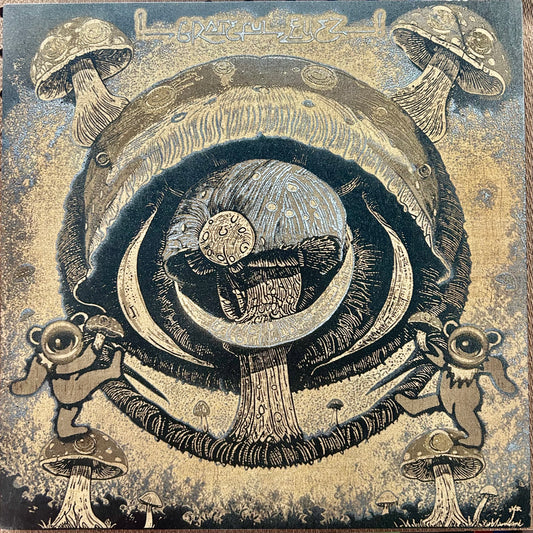 Grateful ๐Eyez 12x12 silver wood Engraving