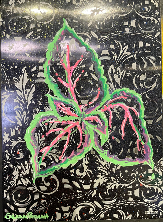 Suzanne Stewart  X @EYEZ C👁LLAB👁RATE Painting Engraving