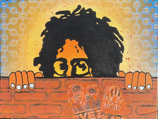 Glass Cuisine x @EYEZ C👁LLAB👁RATE 18x24 Painting