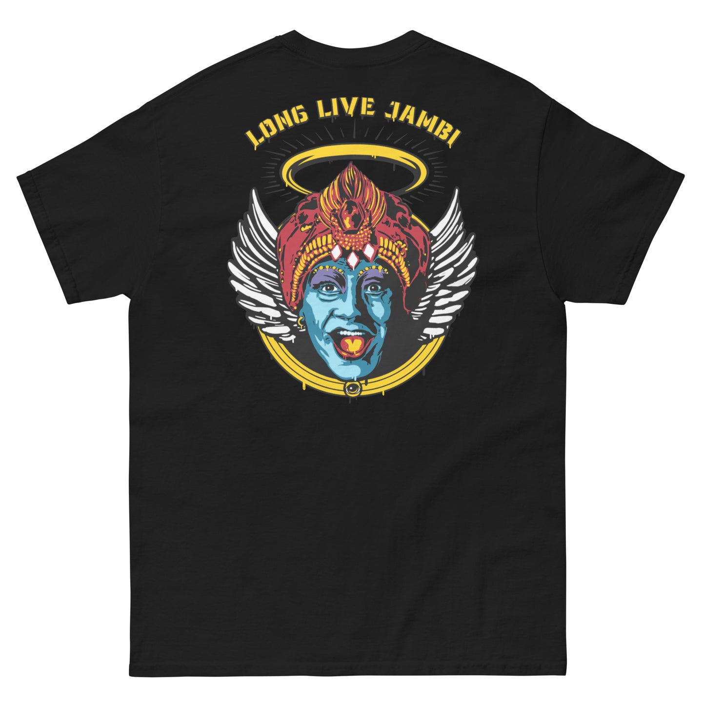 Rest in Pee Wee - Long Live Jambi (on back) t-shirt