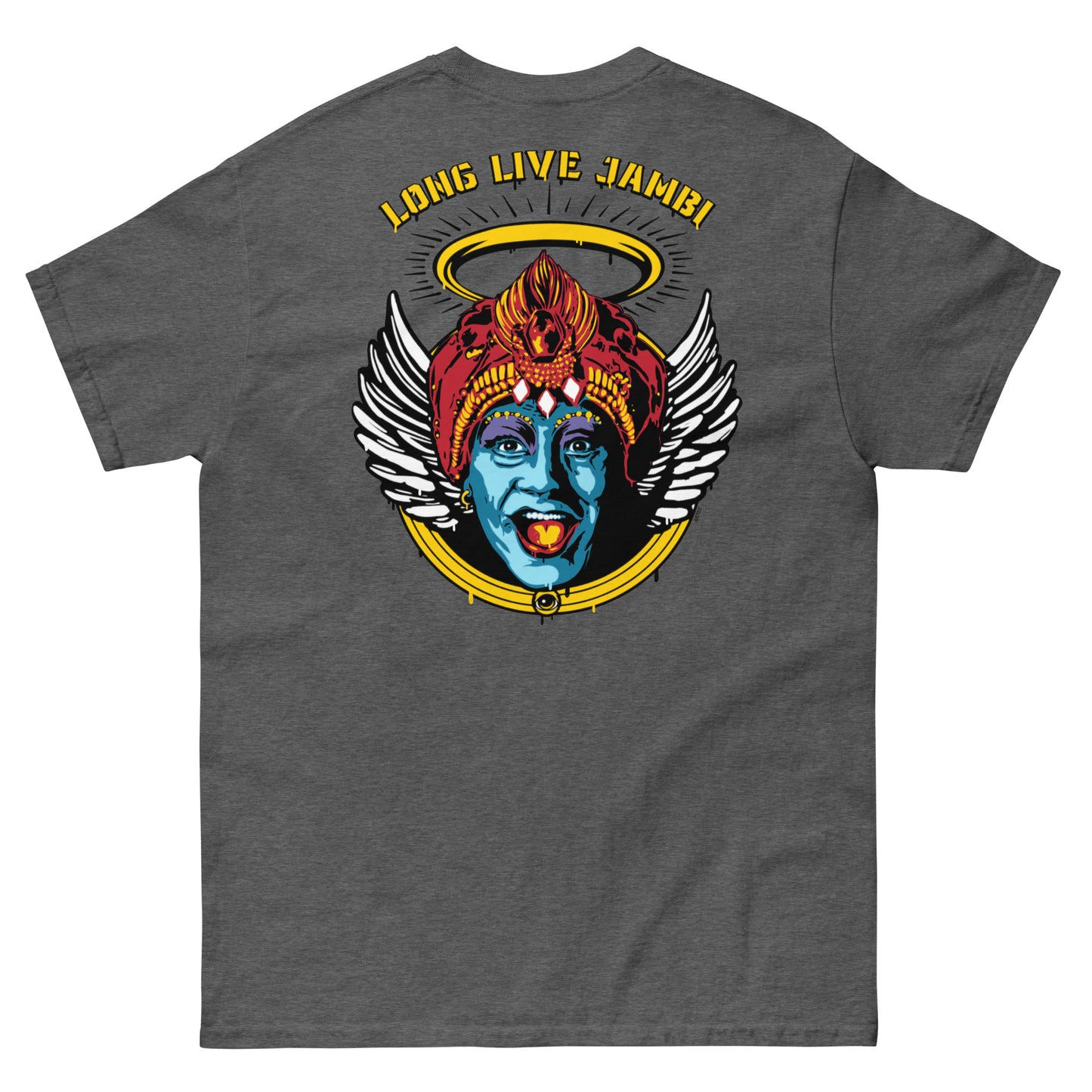 Rest in Pee Wee - Long Live Jambi (on back) t-shirt