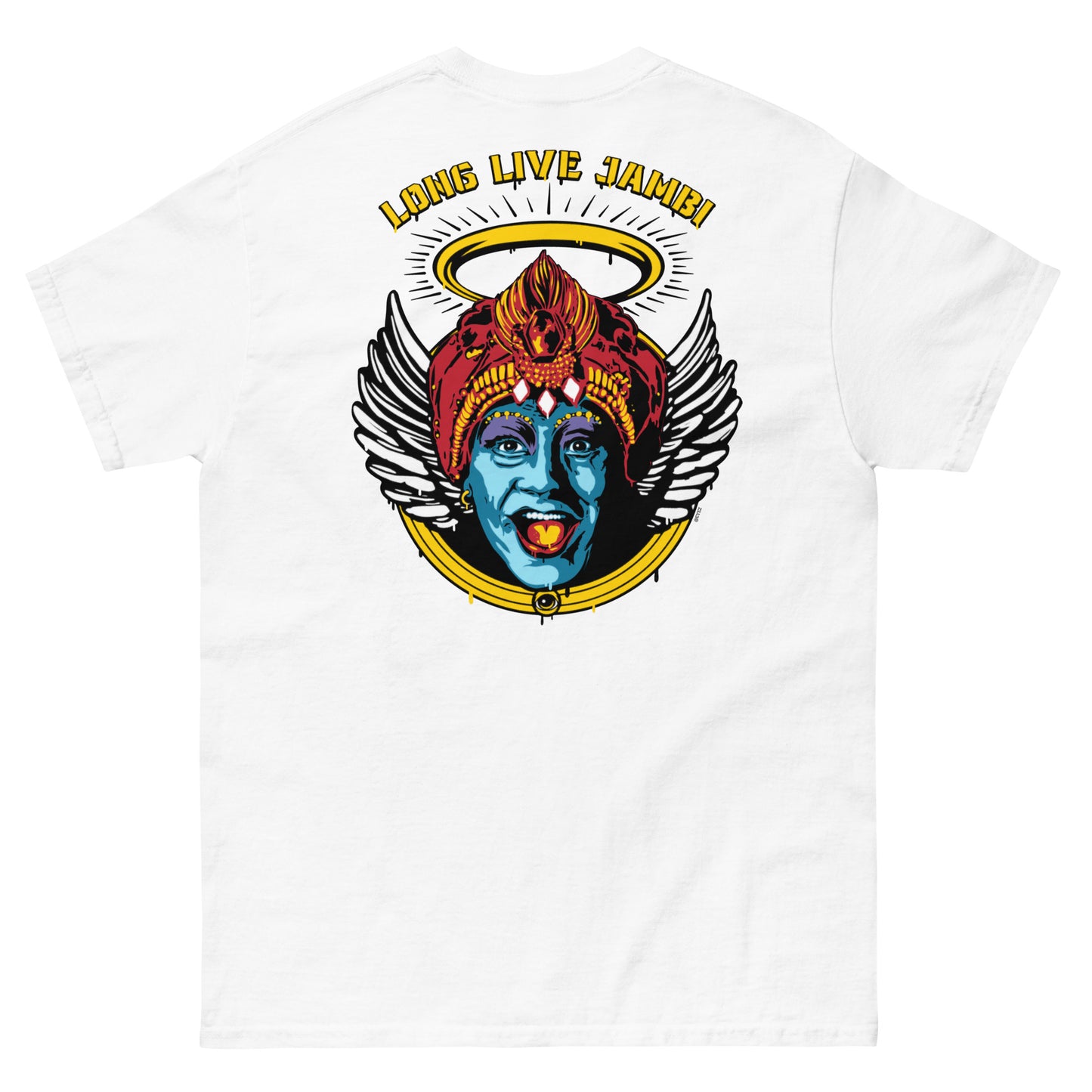Rest in Pee Wee - Long Live Jambi (on back) t-shirt