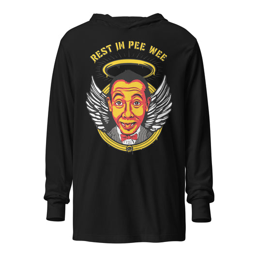 Rest in Pee Wee - Hooded long-sleeve tee