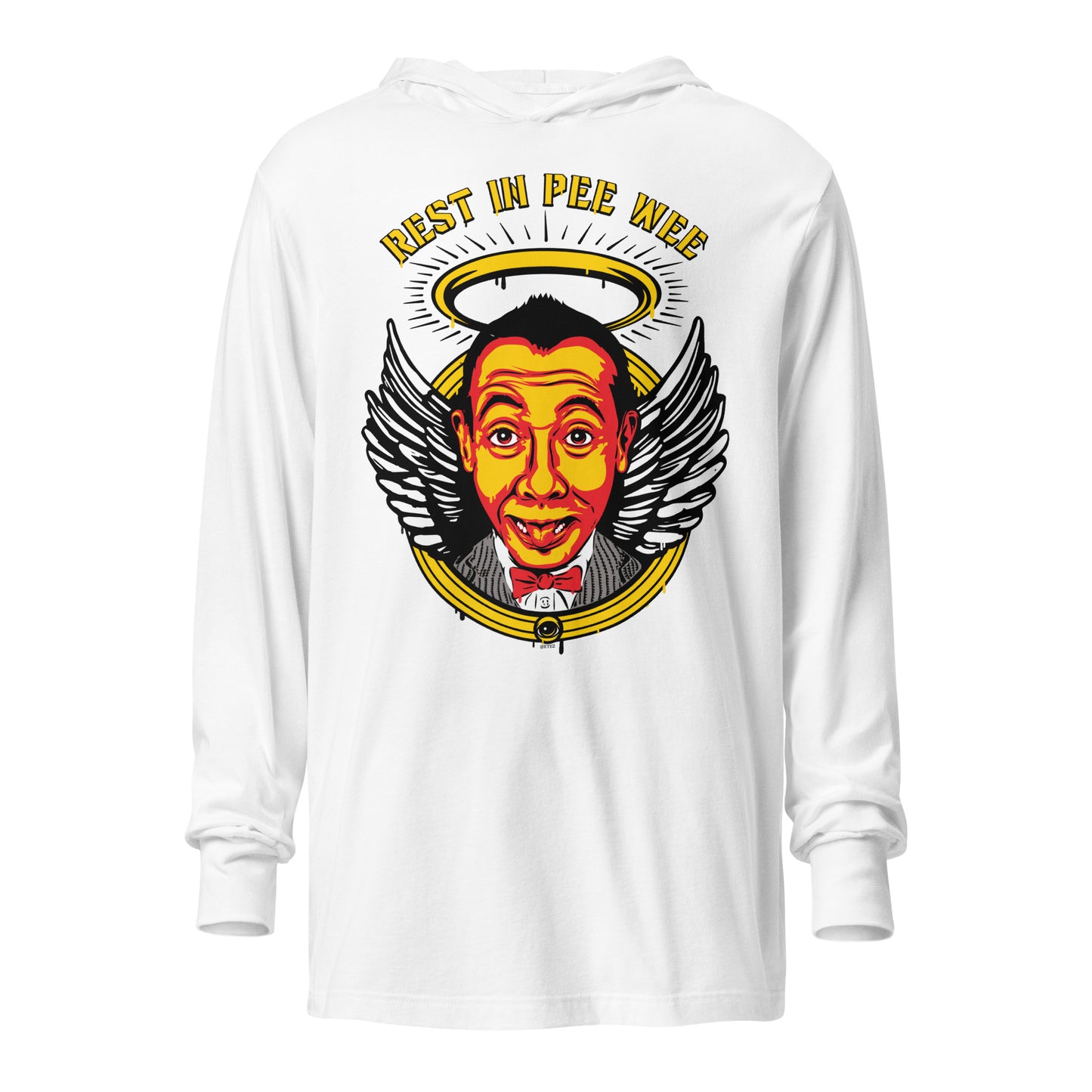 Rest in Pee Wee - Hooded long-sleeve tee