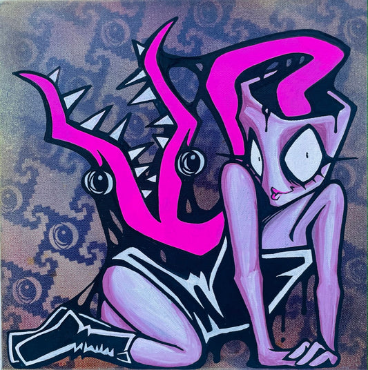 HINK X @EYEZ C👁LLAB👁RATE Painting