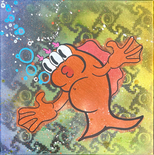 CorkScrew X @EYEZ C👁LLAB👁RATE  So Woke Painting