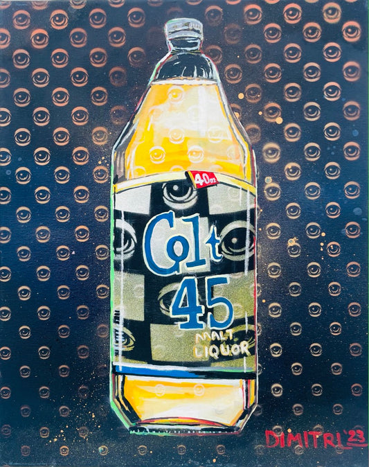 Dimitri Stevens X @EYEZ C👁LLAB👁RATE FortEYEZ Painting