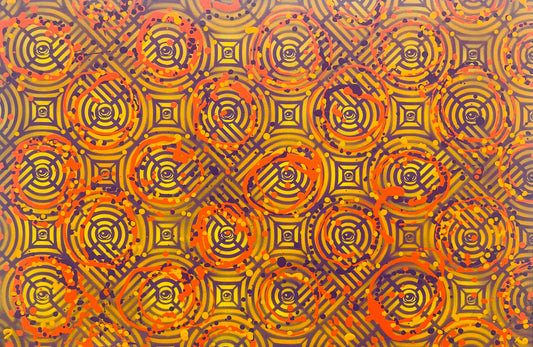 Jaxon Pollock - @EYEZ C👁LLAB👁RATE Painting