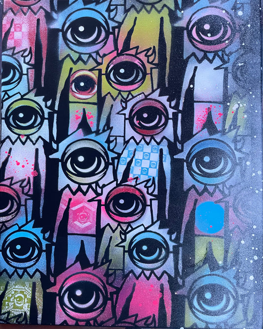 Penny Pinch @EYEZ C👁LLAB👁RATE Stenciled Pinch