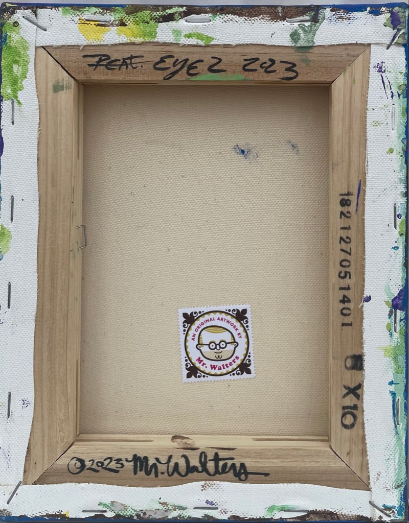Mr. Walters X EYEZ Goon 3 EYEZ C👁LLAB👁RATE Painting EYEZbrand