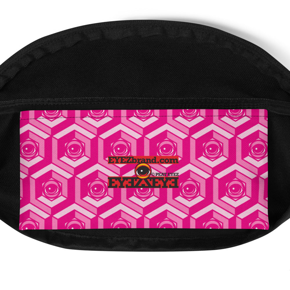 Pink Eyez Cubed - Fanny Pack