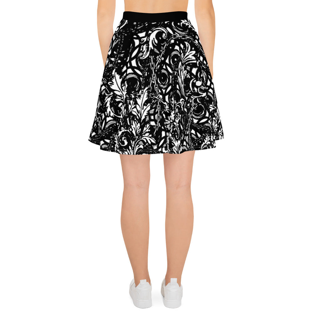 VERSACEYEZ Skater Skirt