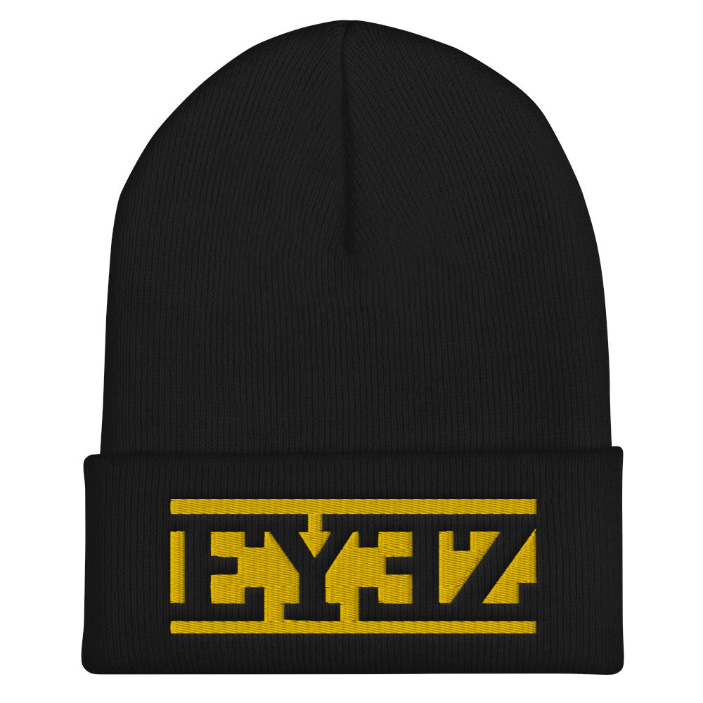 Puffy Eyez Cuffed Beanie