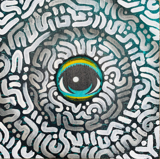 Jaiye Farrell @EYEZ C👁LLAB👁RATE Painting