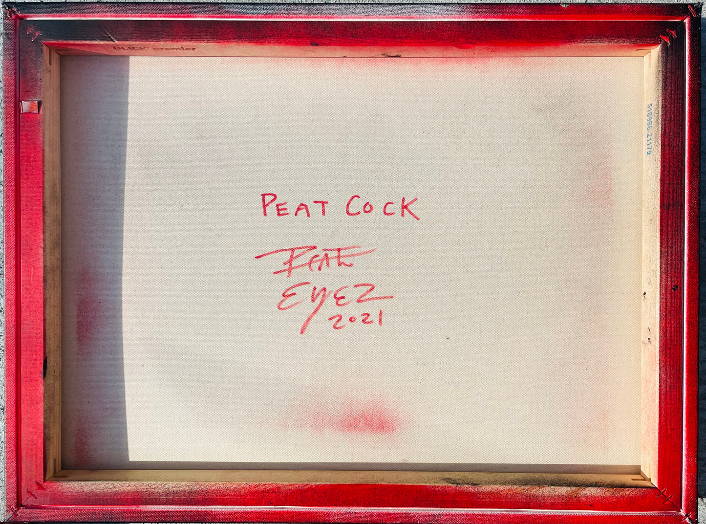 Primary Peatcock  Animated Painting