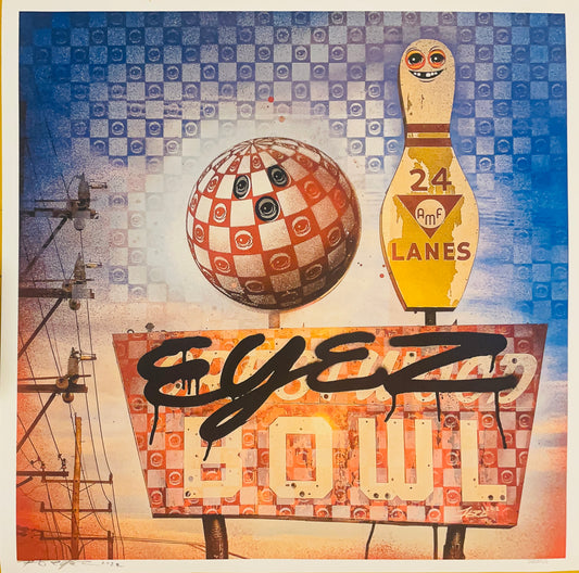 Ferd X Eyez Bowl Prints Signed - @EYEZ C👁LLAB👁RATE Print