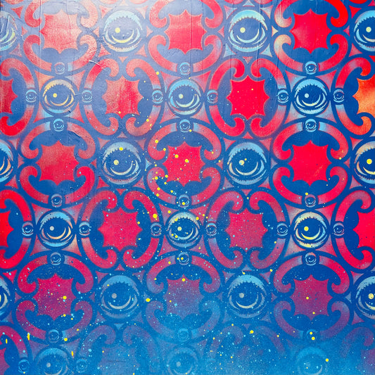 MoroccanEyez primary 36x36 inch Painting