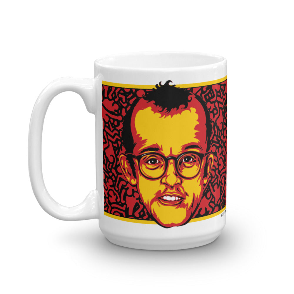 Tribute to Keith Haring Mug