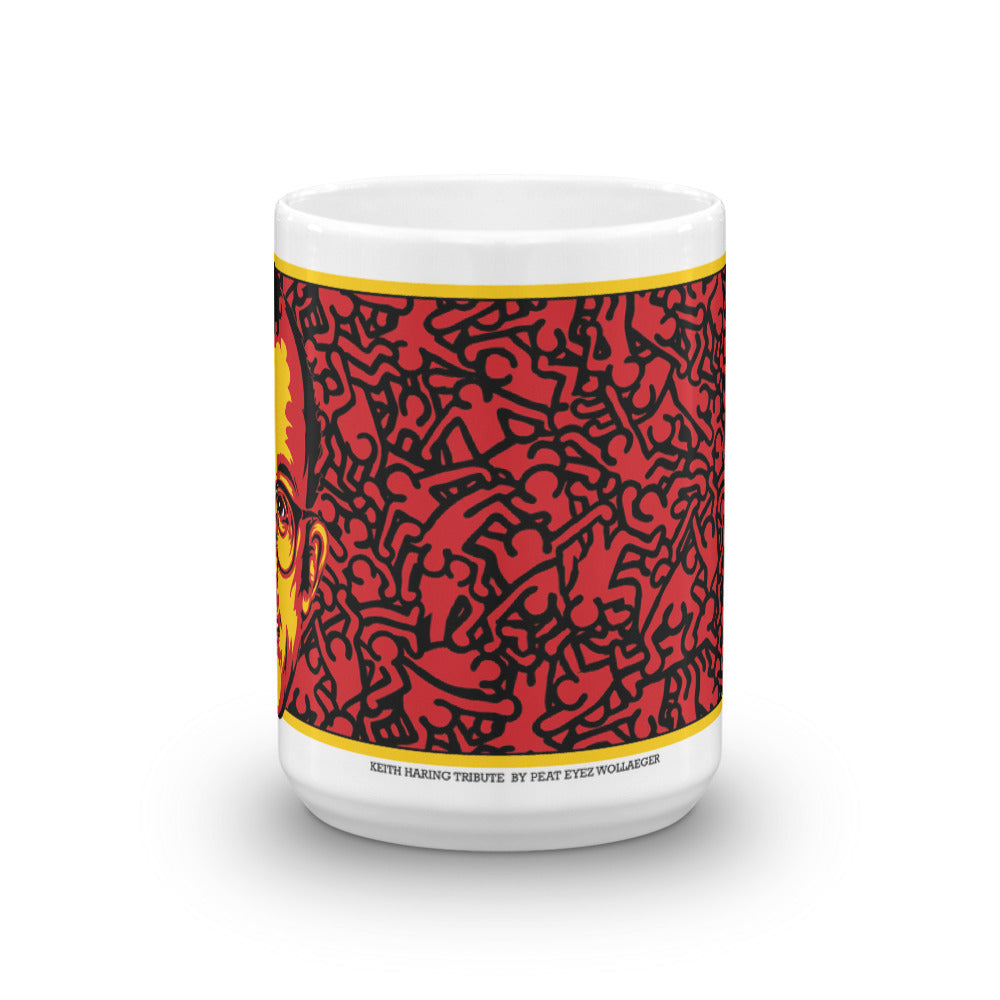 Tribute to Keith Haring Mug