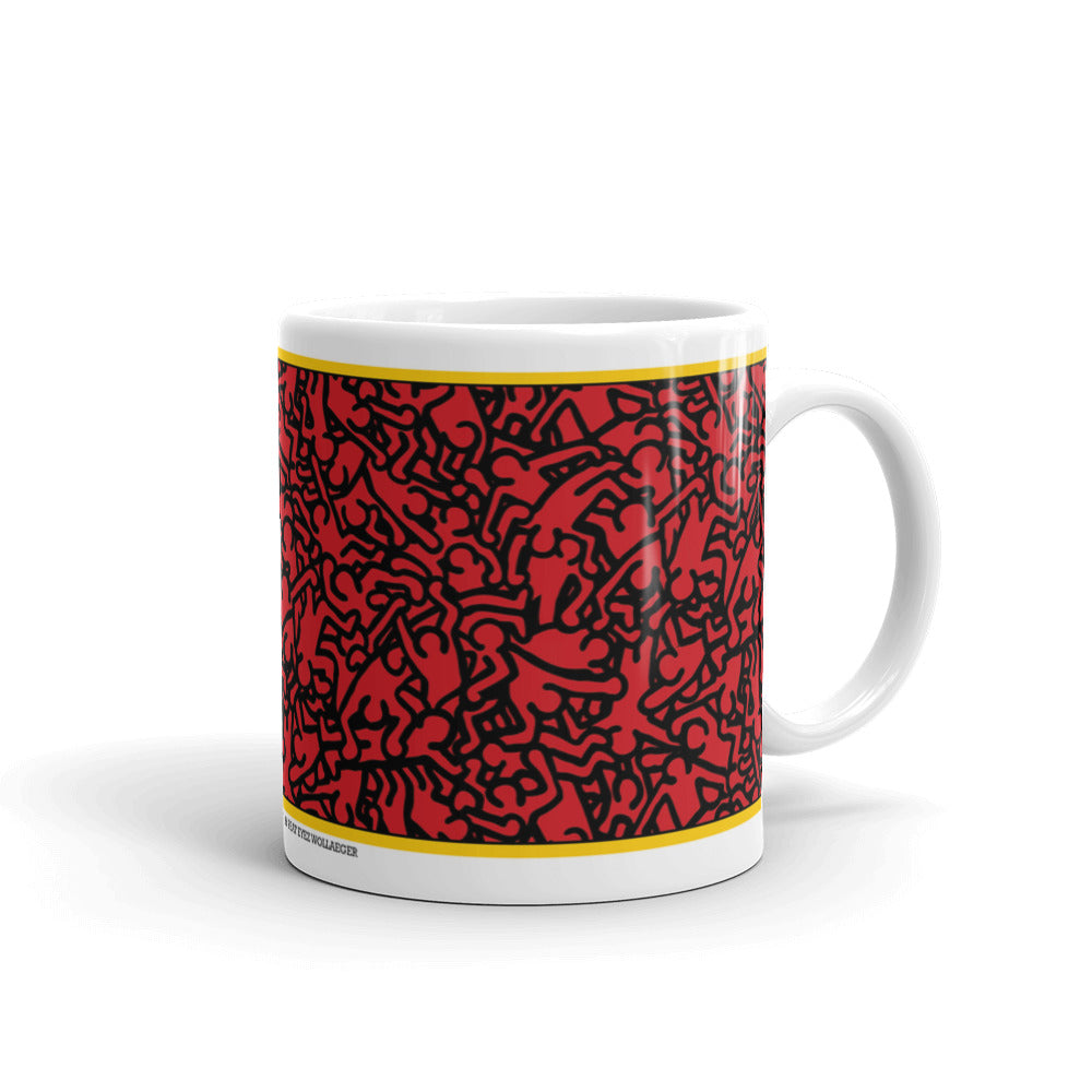 Tribute to Keith Haring Mug
