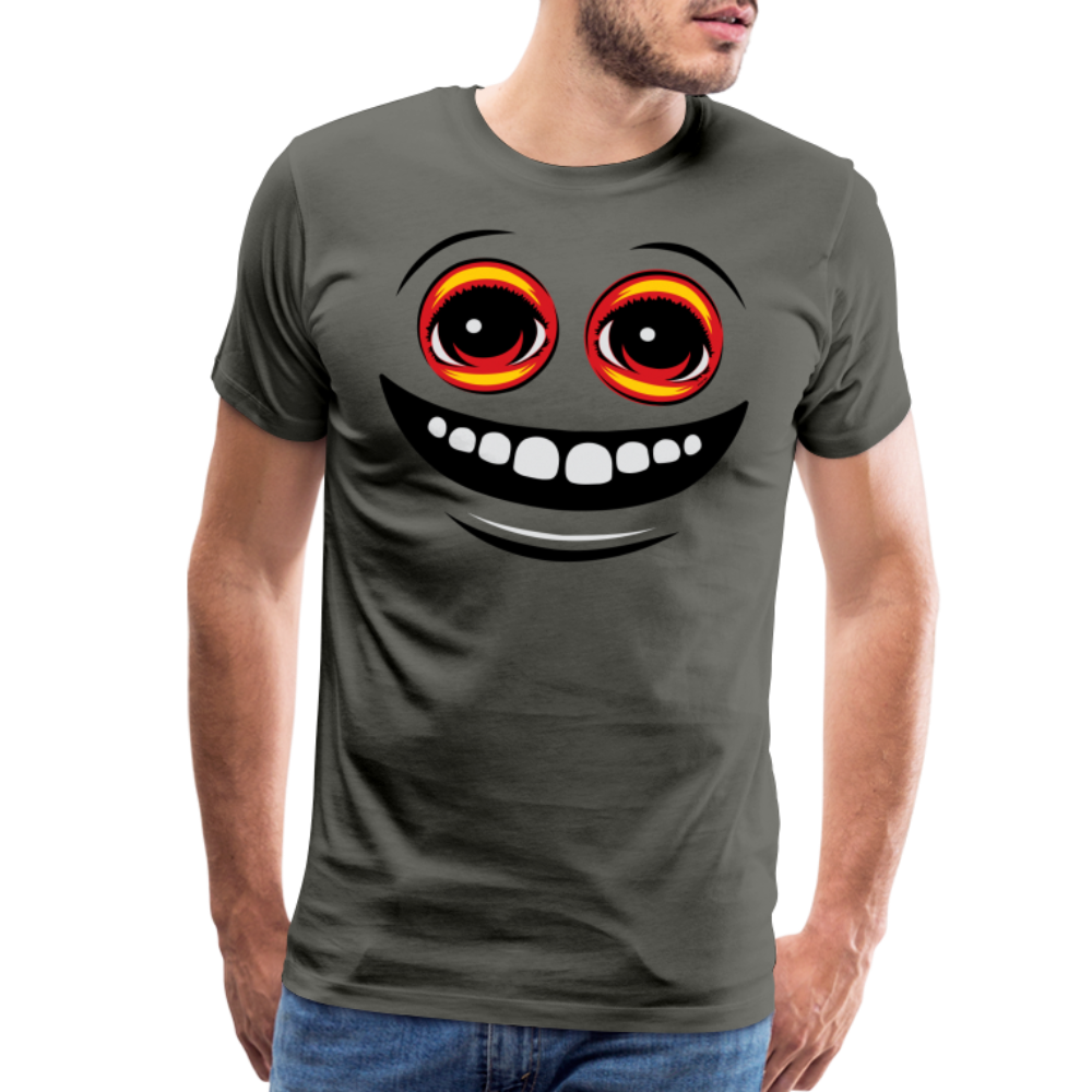 EYEZ Smile - Men's Premium T-Shirt - asphalt gray