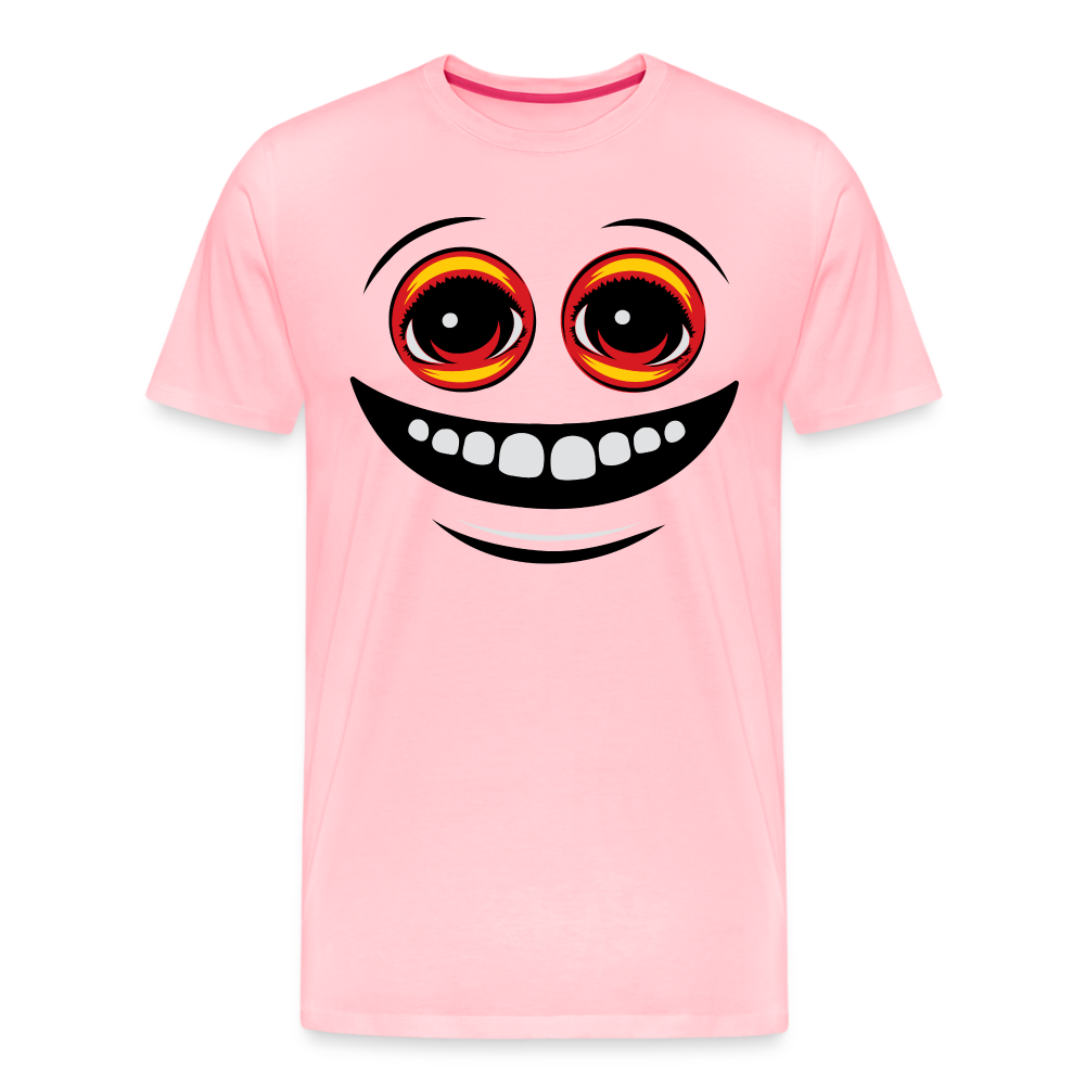 EYEZ Smile - Men's Premium T-Shirt - pink