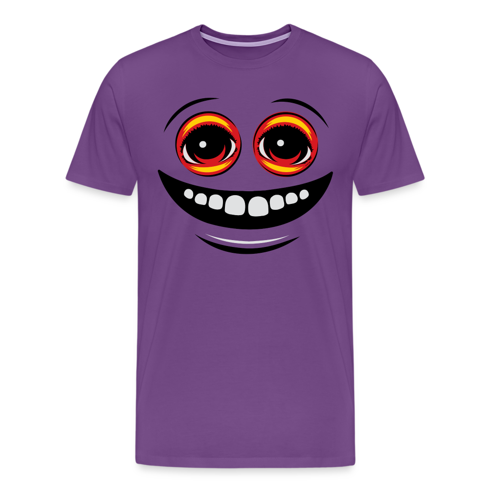 EYEZ Smile - Men's Premium T-Shirt - purple