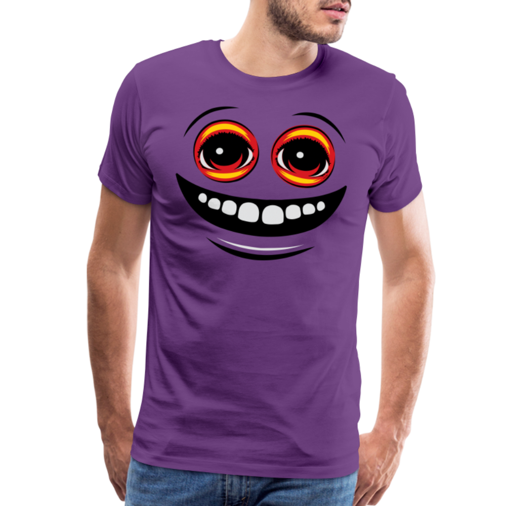 EYEZ Smile - Men's Premium T-Shirt - purple