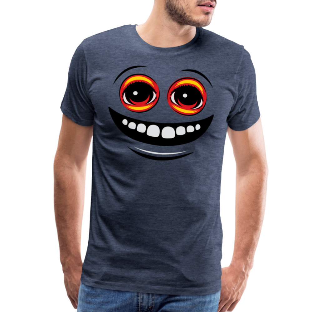 EYEZ Smile - Men's Premium T-Shirt - heather blue