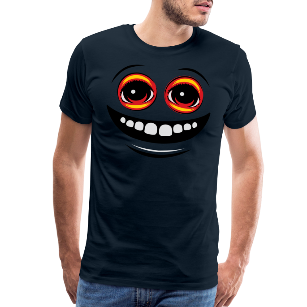 EYEZ Smile - Men's Premium T-Shirt - deep navy