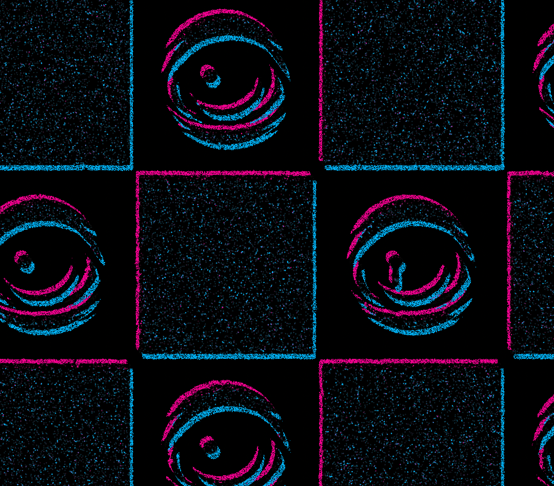 3D Checkered EYEZ Leggings