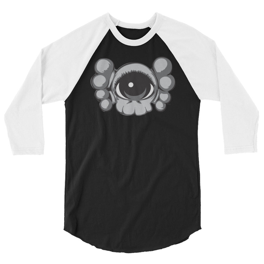 EYEZ KAWZ tribute - 3/4 sleeve raglan shirt