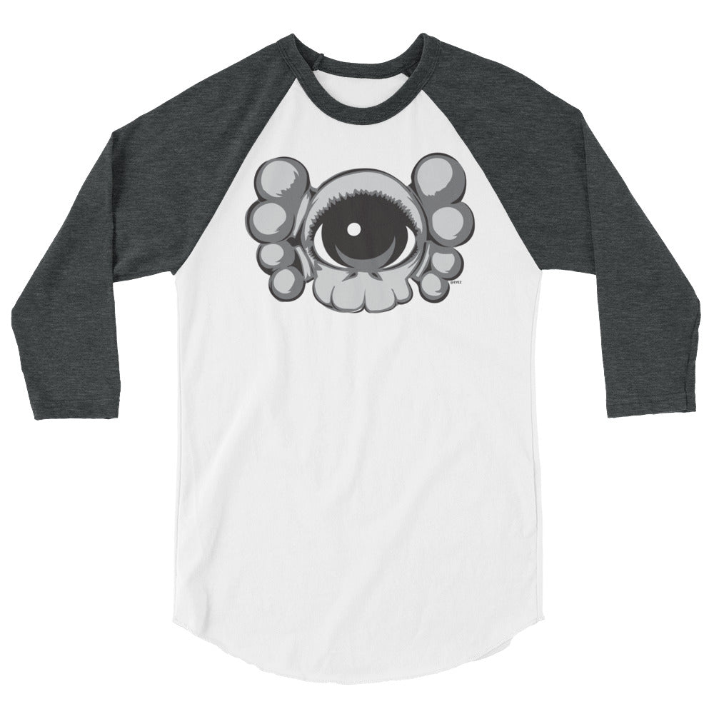 EYEZ KAWZ tribute - 3/4 sleeve raglan shirt