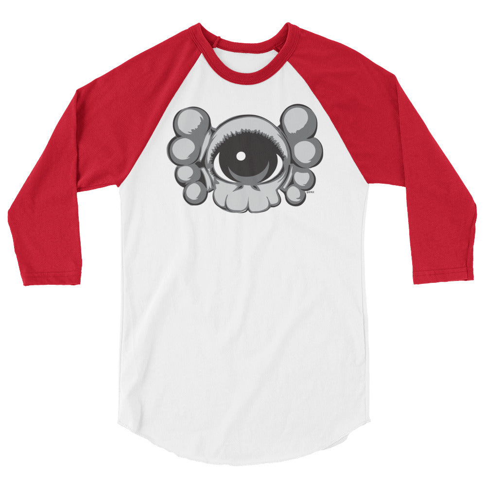 EYEZ KAWZ tribute - 3/4 sleeve raglan shirt