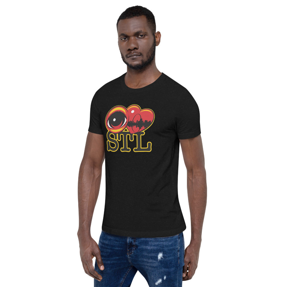 EYE LOVE STL - Short-sleeve unisex t-shirt Available in