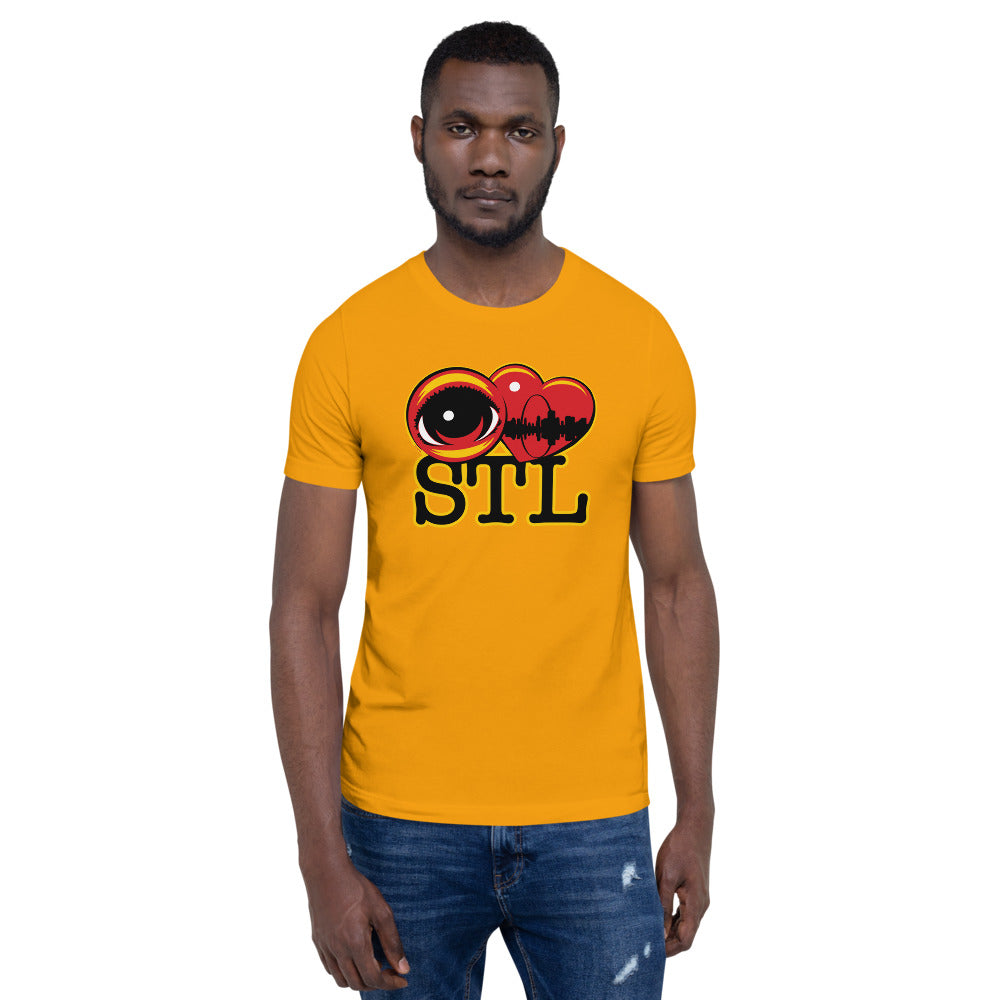 EYE LOVE STL - Short-sleeve unisex t-shirt Available in
