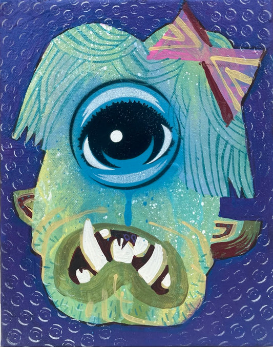 Nerfect Mr. Walters X EYEZ Goon 2 - @EYEZ C👁LLAB👁RATE Painting