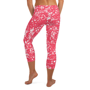 VersacEYEZ Pink Capri Leggings