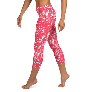 VersacEYEZ Pink Capri Leggings