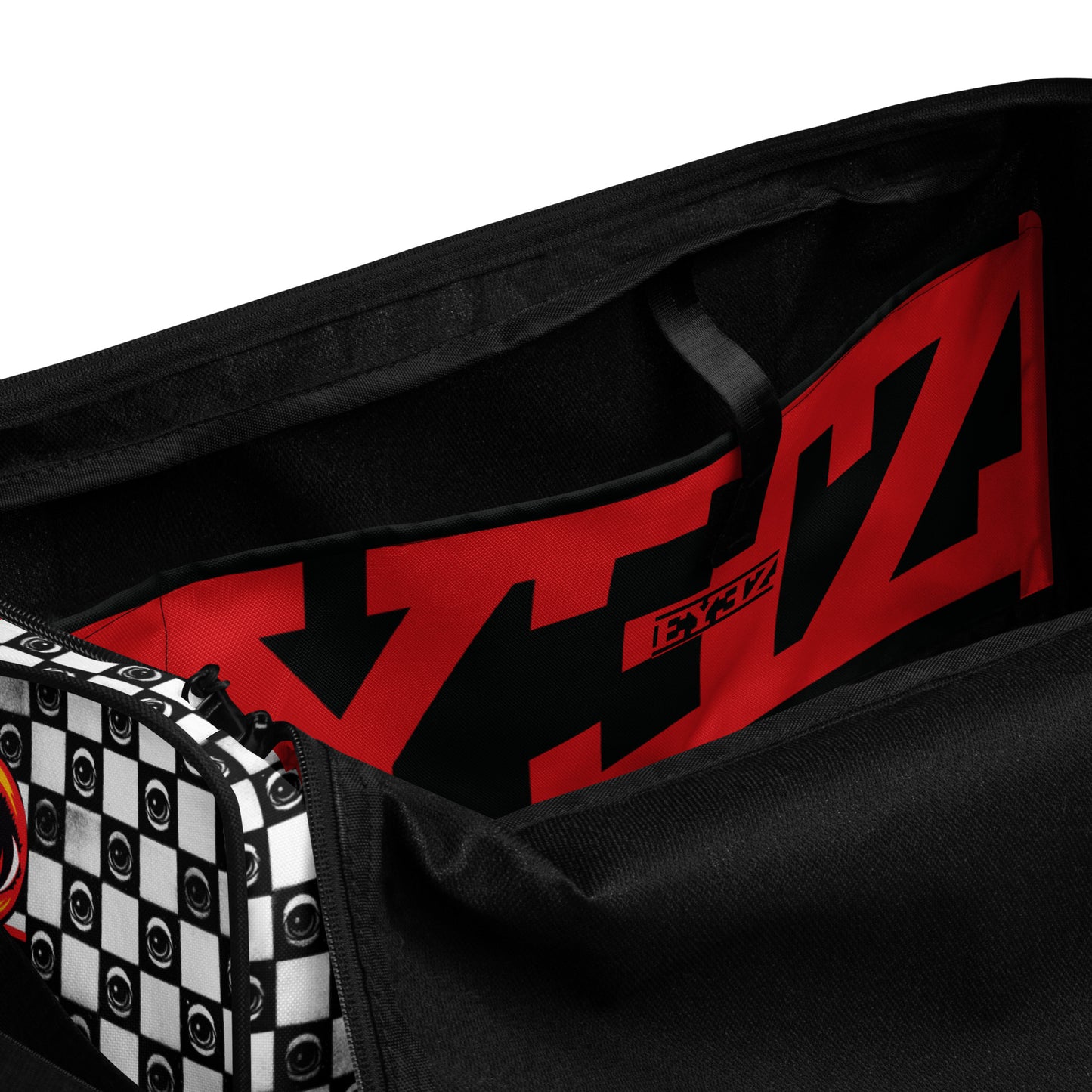 Checkered EYEZ Duffle bag