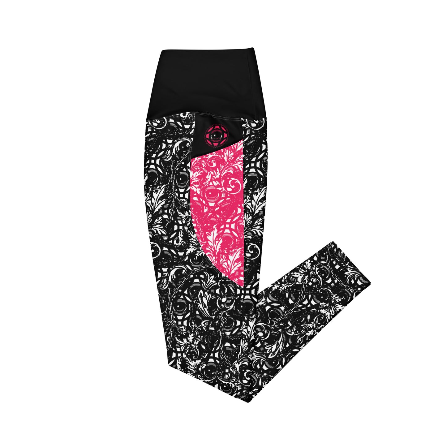 VersacEYEZ Pink Leggings with pockets