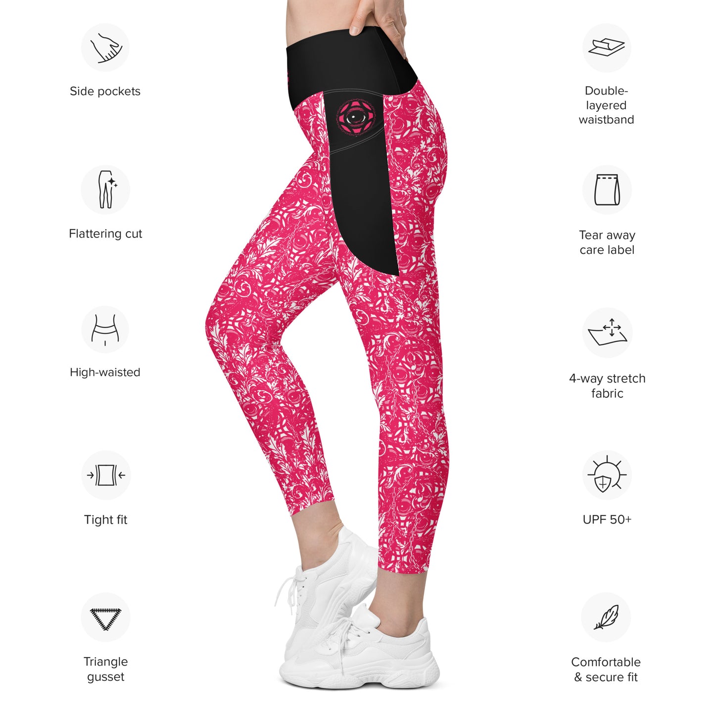 VersacEYEZ Leggings with pockets