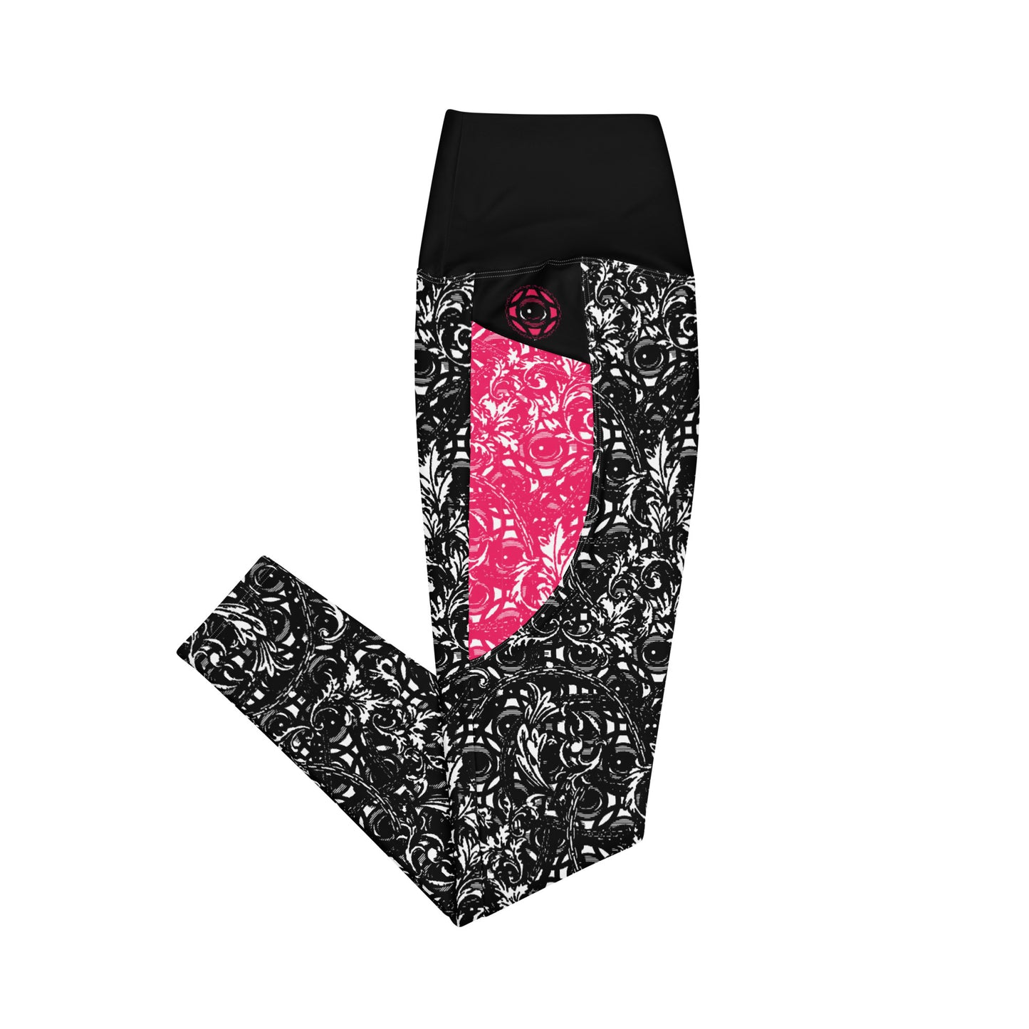 VersacEYEZ Pink Leggings with pockets