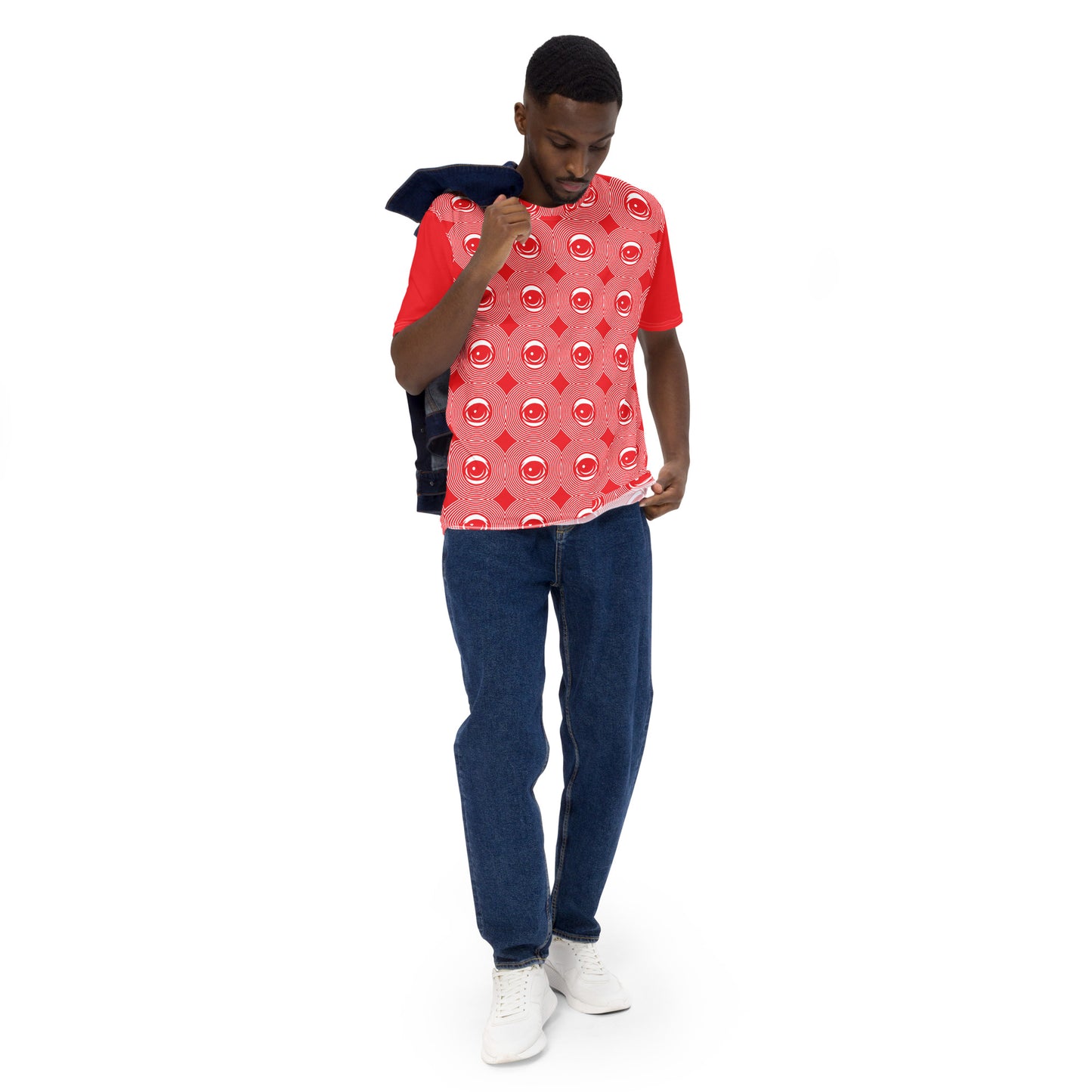 Argyle Eyez Radiation Red Shirt