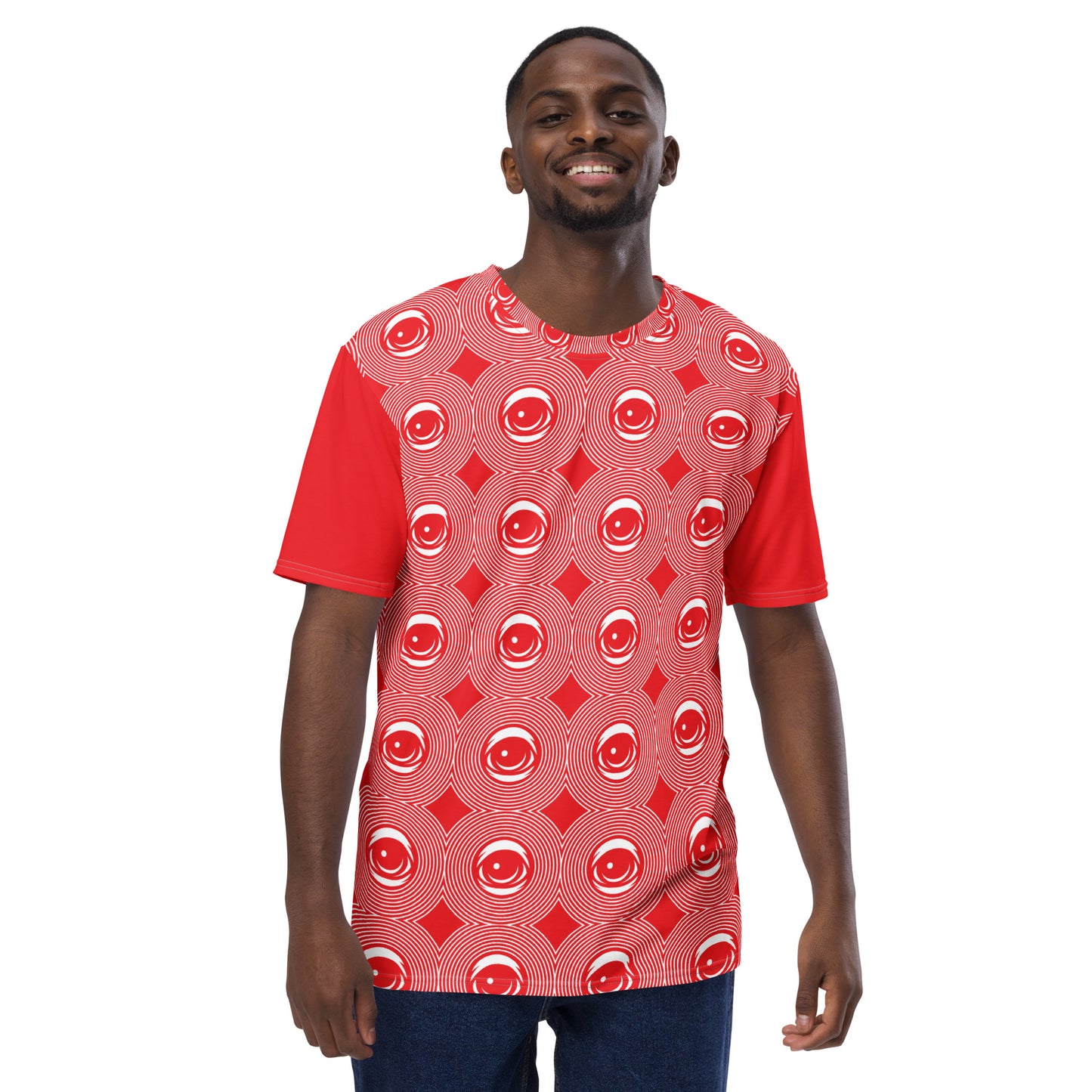 Argyle Eyez Radiation Red Shirt