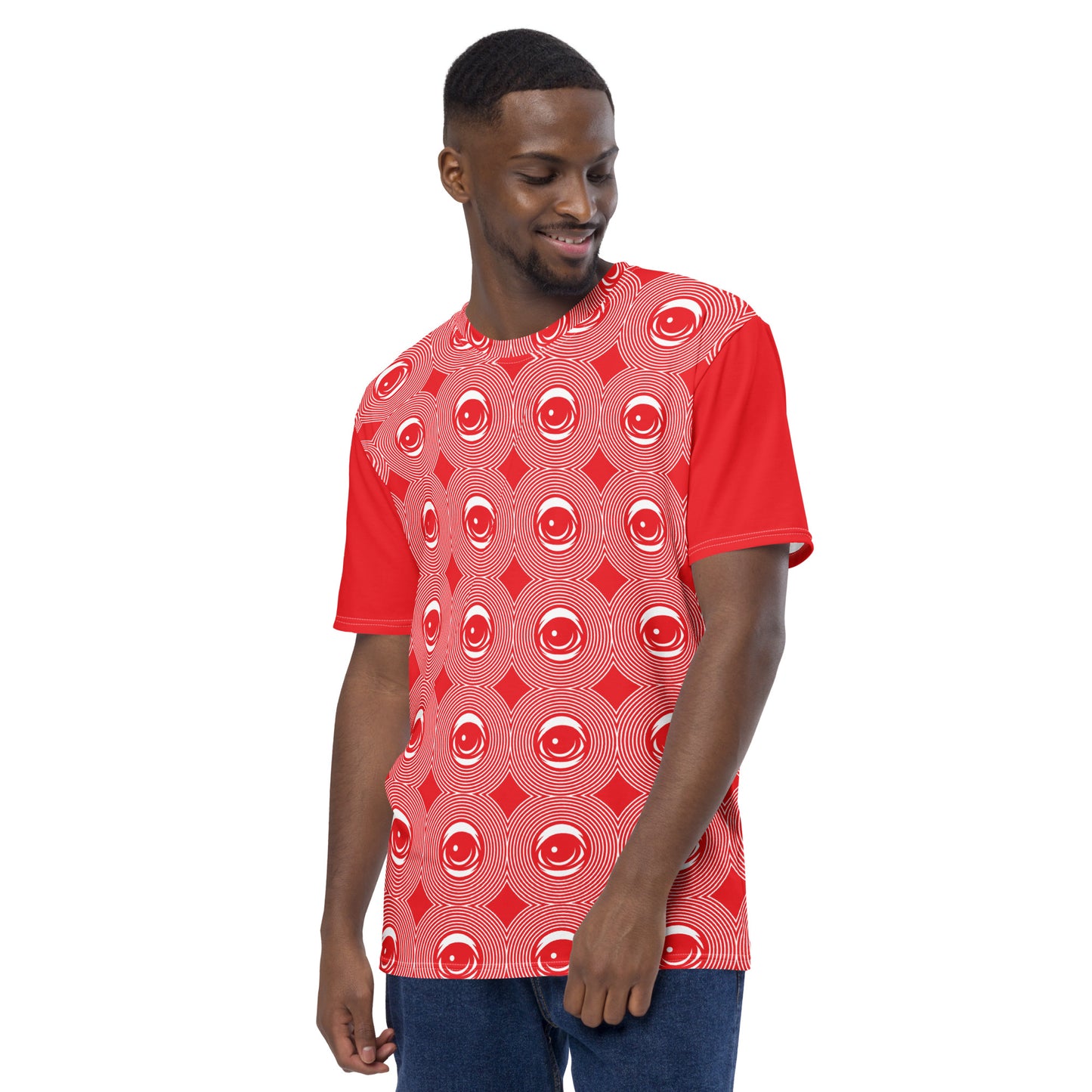 Argyle Eyez Radiation Red Shirt