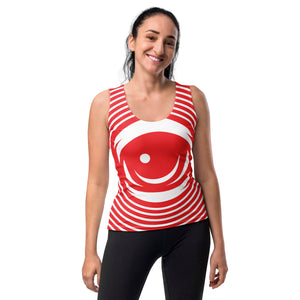 Eyez Radiate Red - Cut & Sew Tank Top