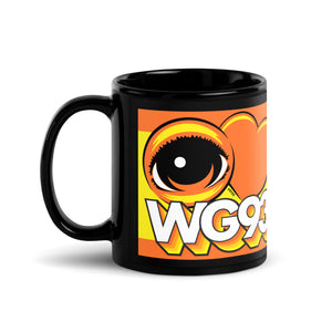 EYE LOVE WG93 Black Glossy Mug